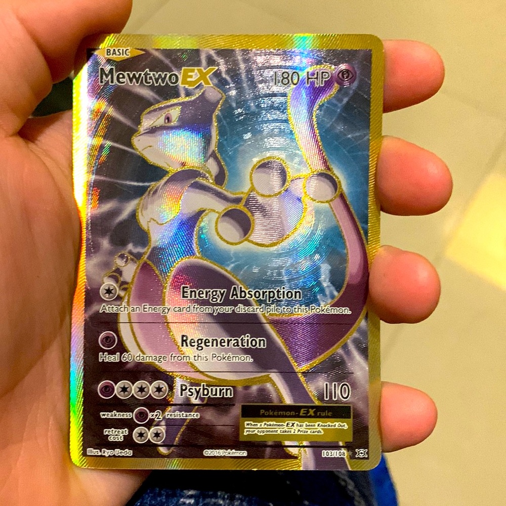 Mewtwo Ex holographic
